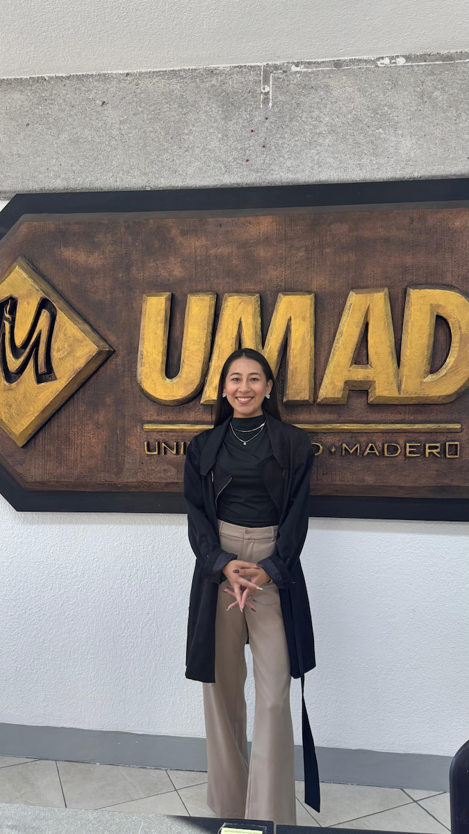 Proceso electoral UMAD: Karla Oliver Valero, candidata ganadora del partido MET en la Universidad Madero.